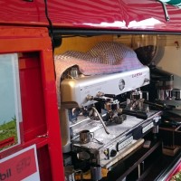 Das Espressomobil auf dem Findorff-Markt