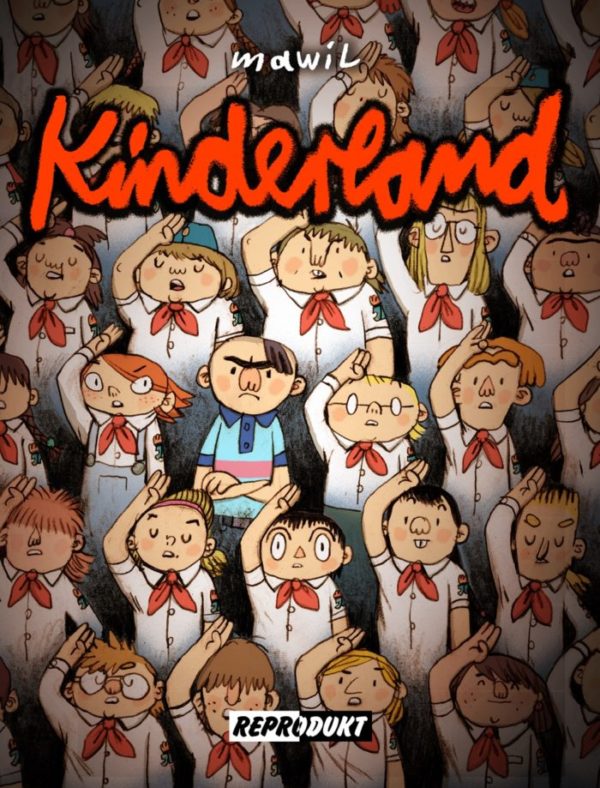 Das Cover von "Kinderland" verrät, es gab nicht nur angepasste Pioniere in der DDR. Credit: Mawil
